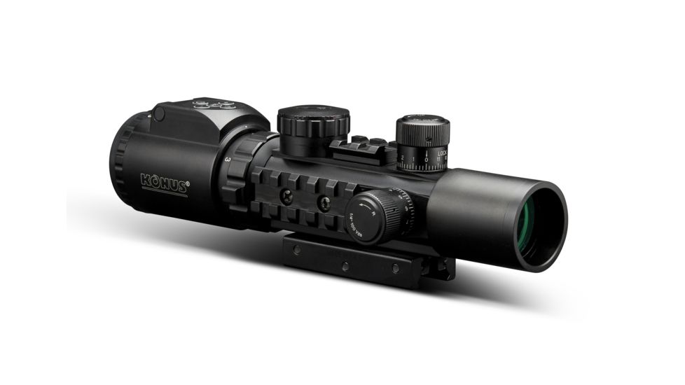 Konus Konuspro AS34 2X-6X28 Rifle Scope, Black, 7170