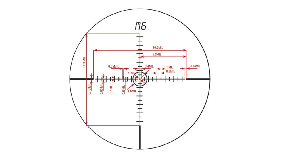 Konus KONUSPRO-EL30 Rifle Scope, 3-9x40mm, 30mm Tube, LCD Technology, 10 Interchangeable Reticles, Black, 7329
