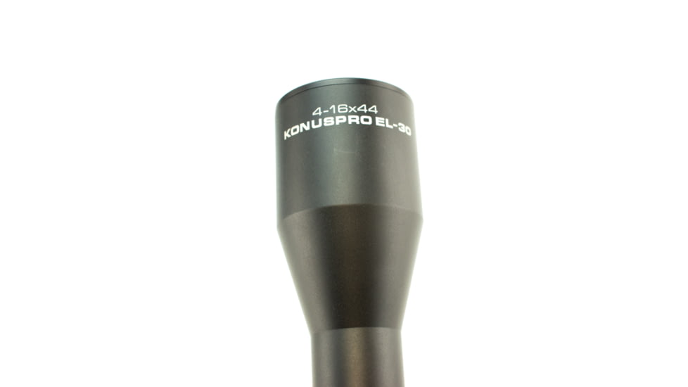Konus KONUSPRO-EL30 Rifle Scope, 4-16x44mm, 30mm Tube, LCD Mil-Rad 10 Interchangeable Reticles, Black, 7330