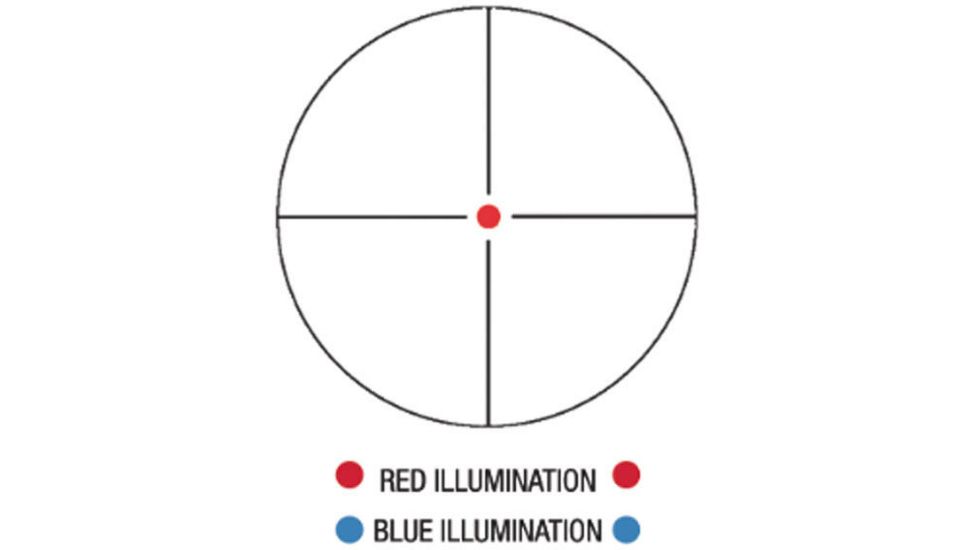 Konus Pro+ 6-24x50 Illuminated Rifle Scope, Fine Crosshair Reticle, 7274