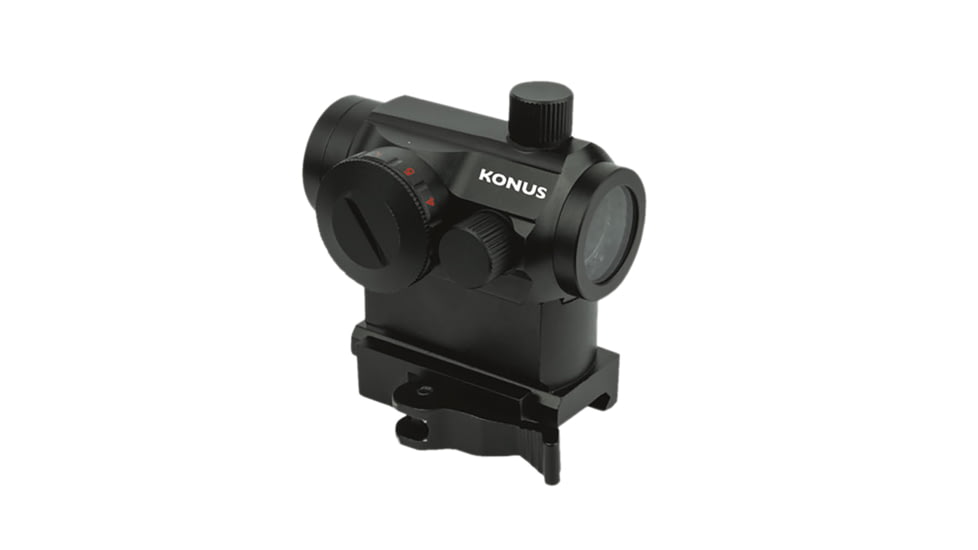 Konus Pro Nuclear Matte Black 1x22mm 3 MOA Red/Green Dot Reticle