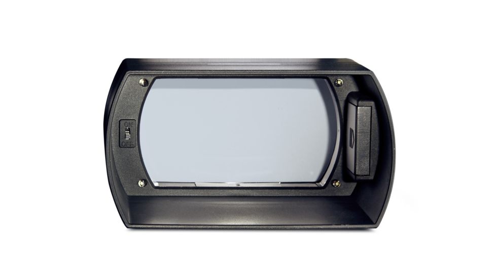 Konus READING 2.5x Tabletop Magnifier for Reading, Black, 120mm, 4.8in diameter - 2.5x power, 3364