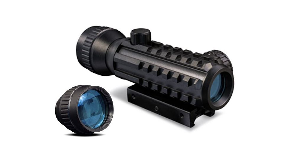 Konus SIGHT-PRO DUAL 1-2x30 Tactical Red Dot Sight,4 MOA,Black 7377, EDEMO2