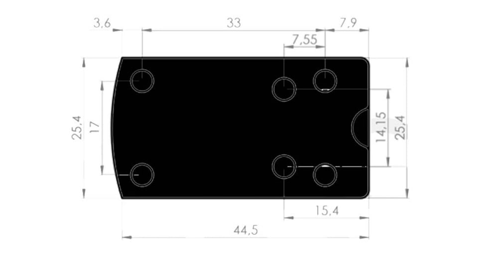 KONUS SIGHT PRO FISSION MR RD WEAVR/DELTAPNT, 7206