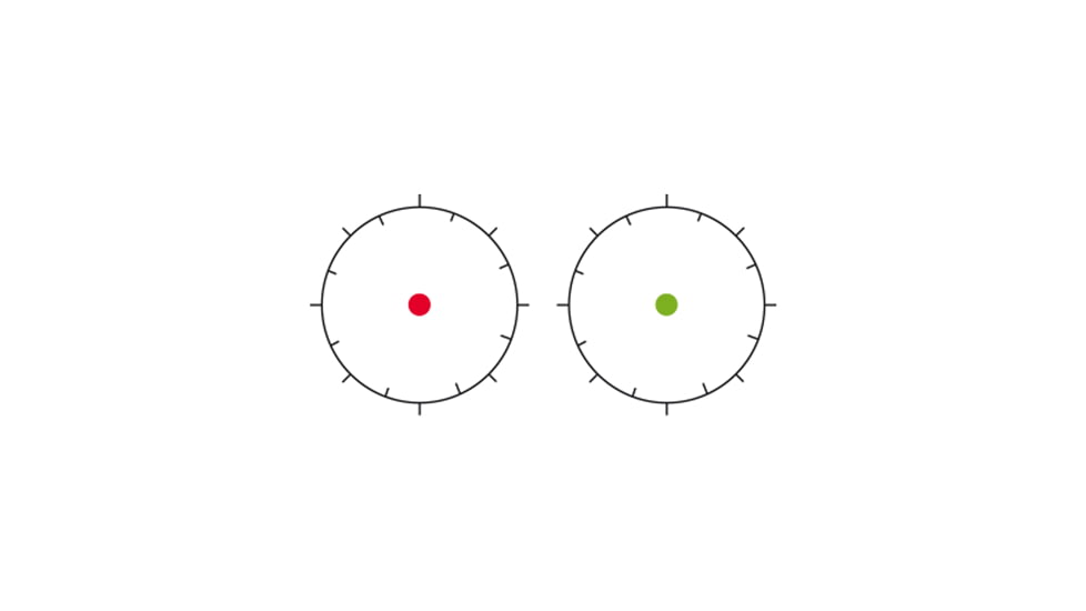 Konus Sight-PRO Nuclear Red Dot Sight 1x22mm, 3 MOA Red Dot Reticle, w/ Dual Riser QR, Matte Black, 7215