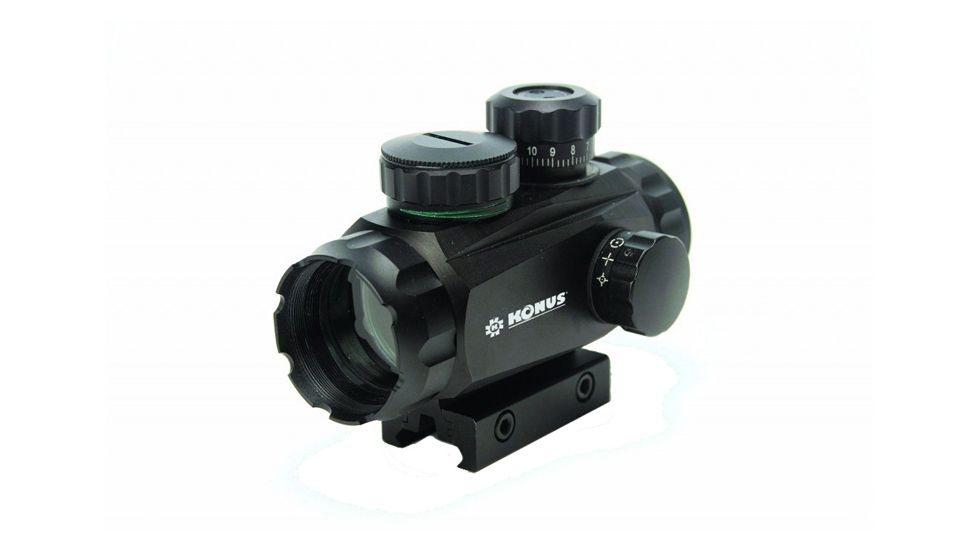 Konus SightPro TR Red/Green Dot w/4 Reticle Patterns &amp;Tactical Turrets 168521