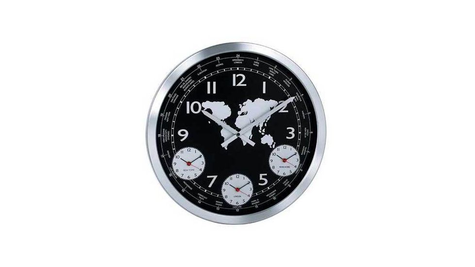 Konus Terrano Wall Clock With Metal Body
