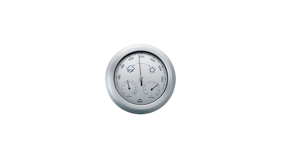 Konus Weather Instrument Metal Weather Station Thermometer Barometer Hygrometer