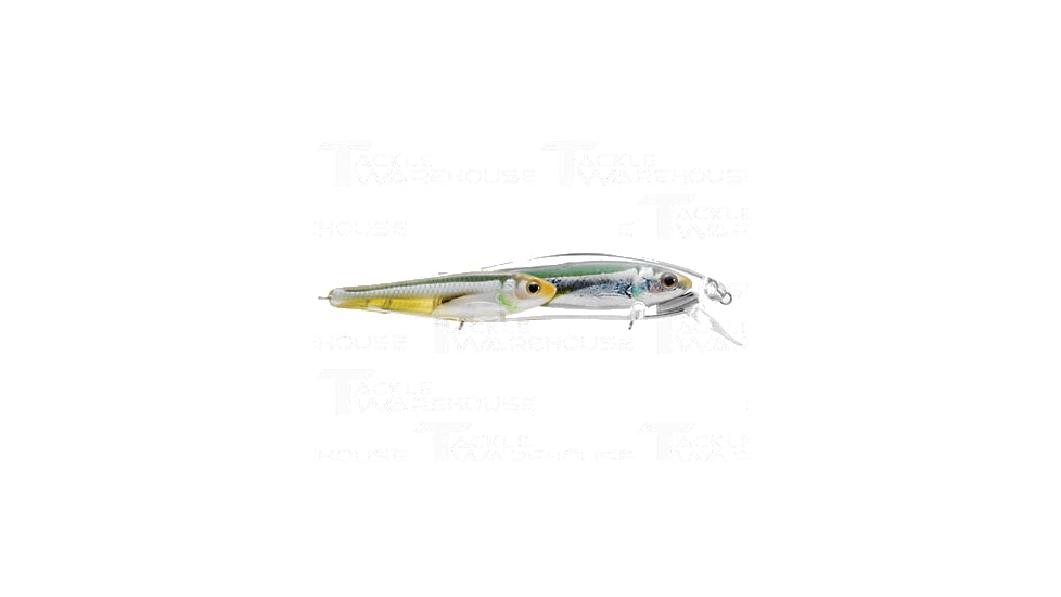 Koppers Live Target Emerald Shiner Jerkbait Lure 3-1/2" - Pearl/Olive 120835