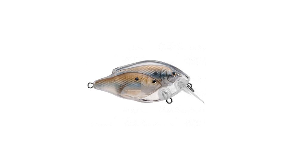 Koppers Live Target Threadfin Shad Squarebill Lure 2-3/8" - Pearl/Bronze 120844