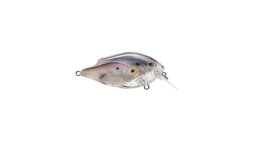 Koppers Live Target Threadfin Shad Squarebill Lure 2-3/8" - Pearl/Grey 120843