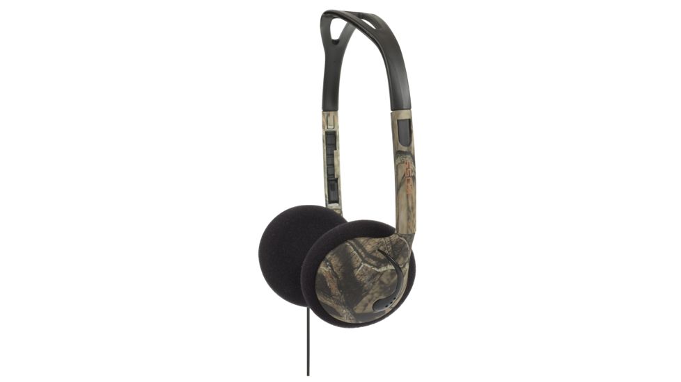 KOSS Stereo Headphones, Pink Mossy Oak KMO15g