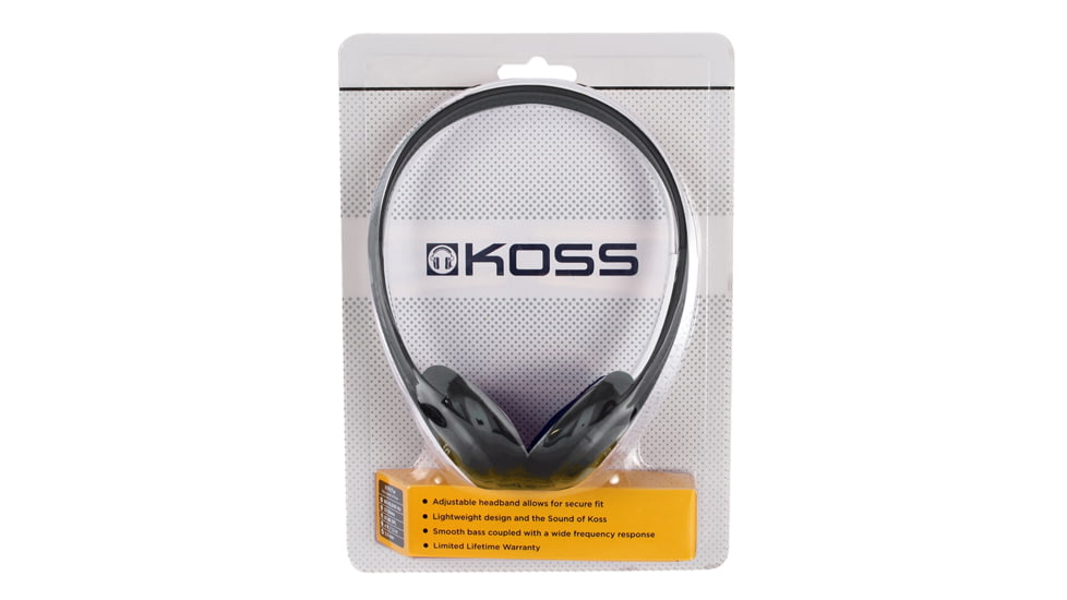 Koss KPH7 Portable Headphone, Black, NSN 5965-32-015-8412 , 5965320158412, KPH7k