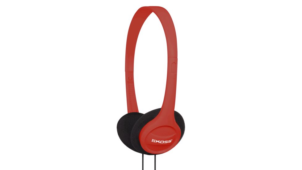 Koss KPH7 Portable Headphone, Red, NSN 5965-32-015-8412 , 5965320158412, KPH7r