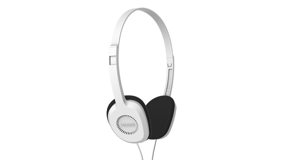 Koss KPH8 Portable Headphone, White, NSN 5965-32-015-8412 , 5965320158412, KPH8w