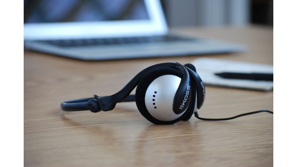 Koss KSC17 Behind-the-Neck Portable Headphone, Black, NSN 5965-32-015-8412 , 5965320158412, KSC17