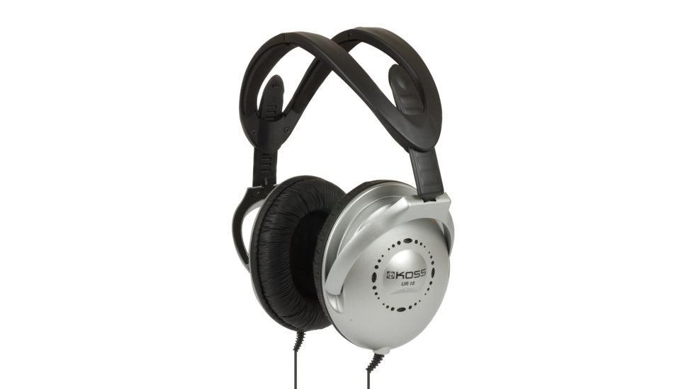 Koss UR18 Open-back Home Headphone, Silver/Black, NSN 5965-32-015-8412 , 5965320158412, UR18