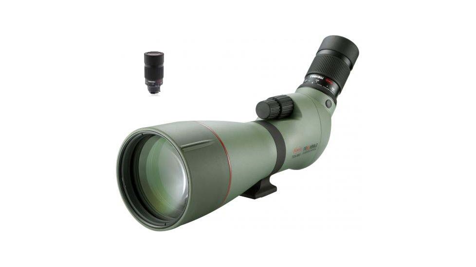 Kowa 88mm Prominar Spotting Scope, Offset 45 degree w/ Kowa 25-60 Wide Angle Zoom Eyepiece For Kowa 880/770 Series Scopes, TSN-883-KIT1