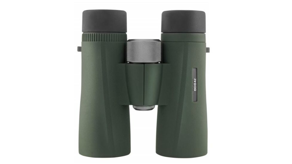 Kowa BD II XD 10x42mm Roof Binocular, Rubber Armoring, Green, BD II 42-10 XD