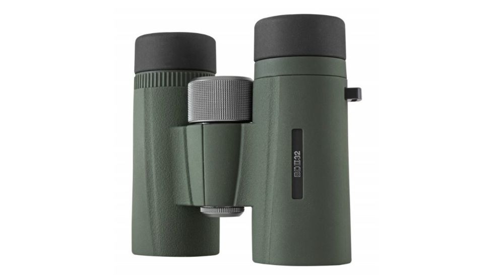 Kowa BD II XD 8x32mm Roof Binocular, Rubber Armoring, Green, BD II 32-8 XD