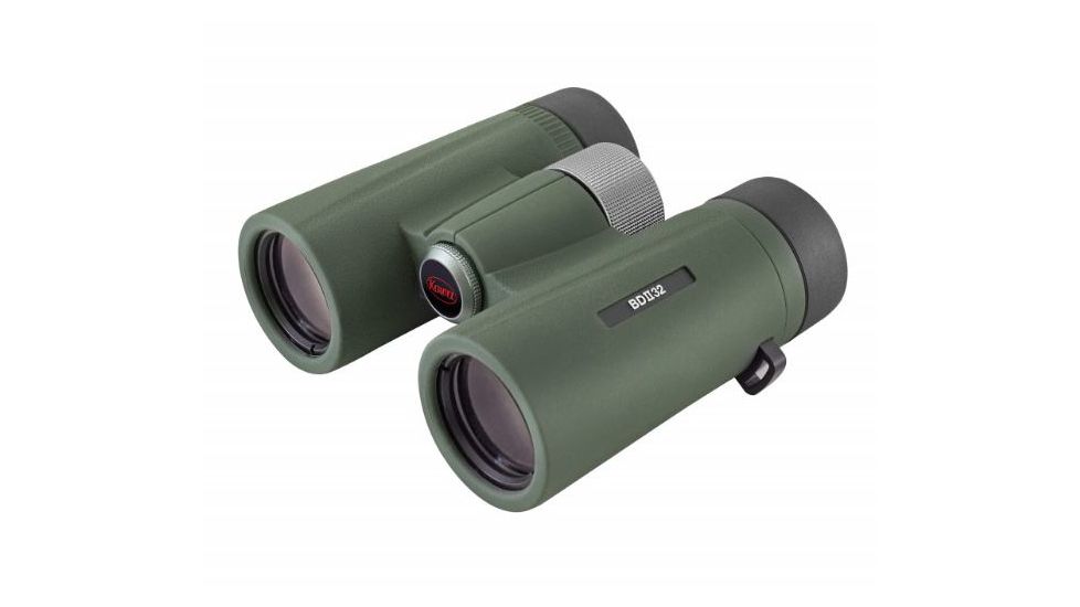 Kowa BD II XD 8x32mm Roof Binocular, Rubber Armoring, Green, BD II 32-8 XD