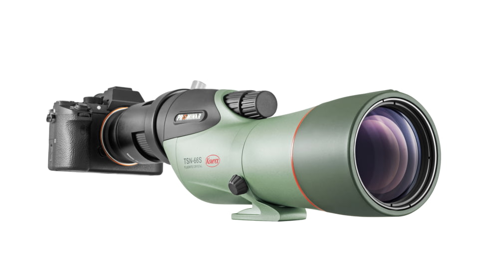 Kowa TSN-66S ZM Prominar 25-60x Spotting Scope Set, Green, TSN-66S ZM SET