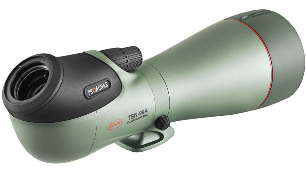 Kowa TSN-99A Pure Fluorite Spotting Scope Body, Angled, Green, TSN-99A