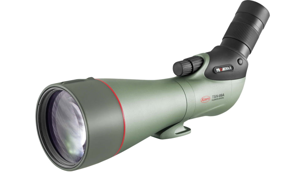 Kowa TSN-99A Pure Fluorite Spotting Scope with TE-11WZ II 30-70x Zoom Eyepiece, Angled, Green, TSN-99A ZM SET