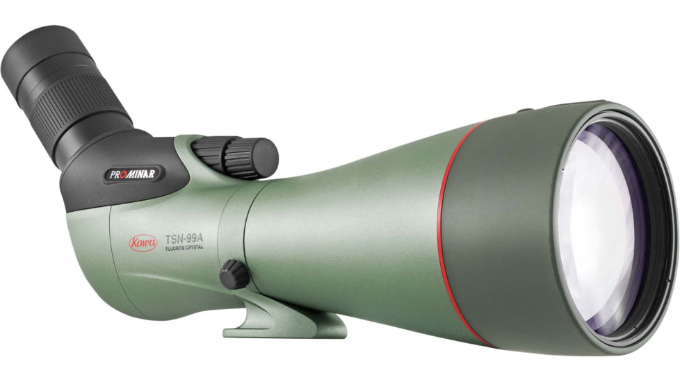 Kowa TSN-99A Pure Fluorite Spotting Scope with TE-11WZ II 30-70x Zoom Eyepiece, Angled, Green, TSN-99A ZM SET