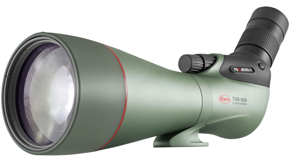 Kowa TSN-99A Pure Fluorite Spotting Scope with TE-11WZ II 30-70x Zoom Eyepiece, Angled, Green, TSN-99A ZM SET