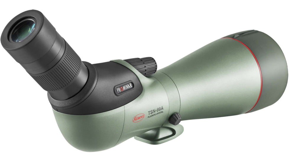 Kowa TSN-99A Pure Fluorite Spotting Scope with TE-11WZ II 30-70x Zoom Eyepiece, Angled, Green, TSN-99A ZM SET