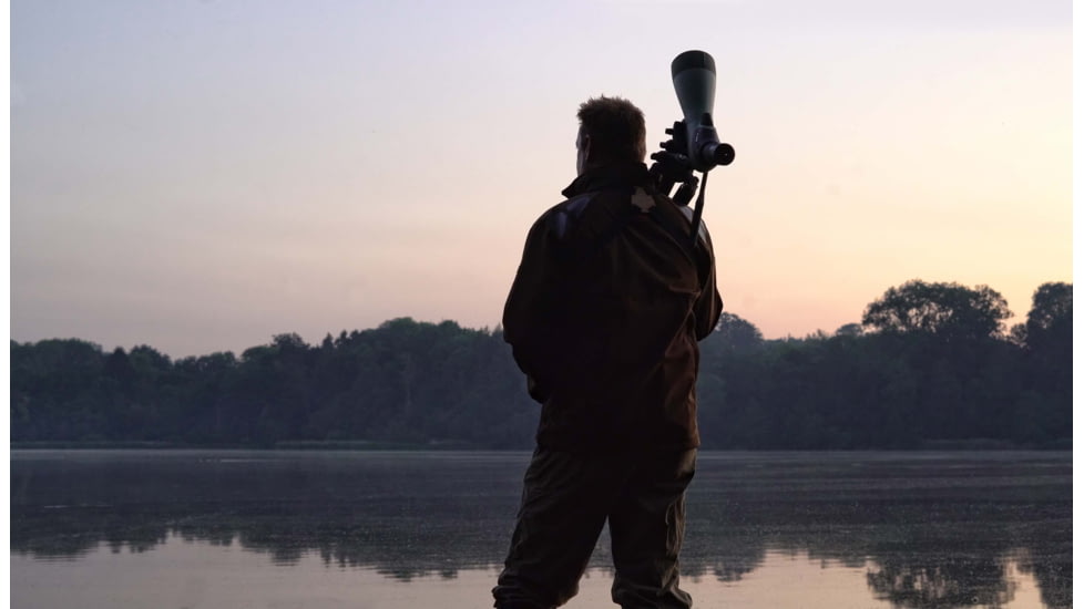 Kowa TSN-99A Pure Fluorite Spotting Scope with TE-11WZ II 30-70x Zoom Eyepiece, Angled, Green, TSN-99A ZM SET