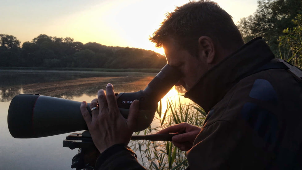 Kowa TSN-99A Pure Fluorite Spotting Scope with TE-11WZ II 30-70x Zoom Eyepiece, Angled, Green, TSN-99A ZM SET