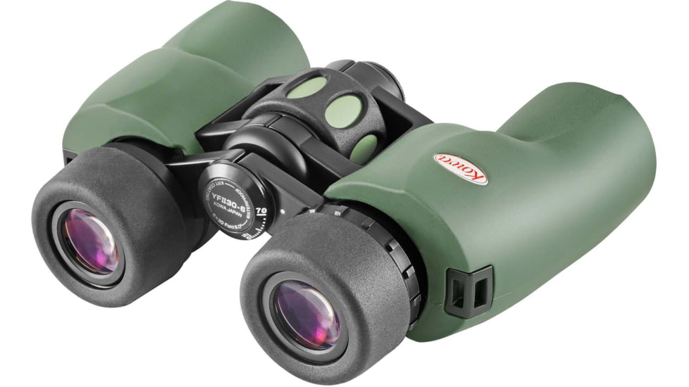 Kowa YF II Binocular, 6x Magnification, 30mm Lens, Porro System, Fully Multi-Coated, Green, YF II 30-6