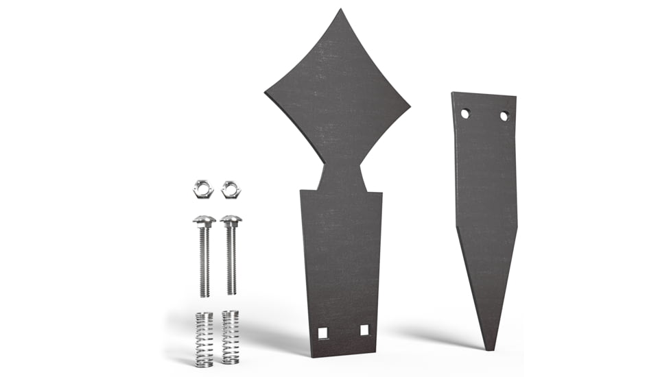 Krate Tactical Diamond - Deck of Cards - 3/8" AR500 Steel, KRT-AR500-375-DC-DMD-KIT