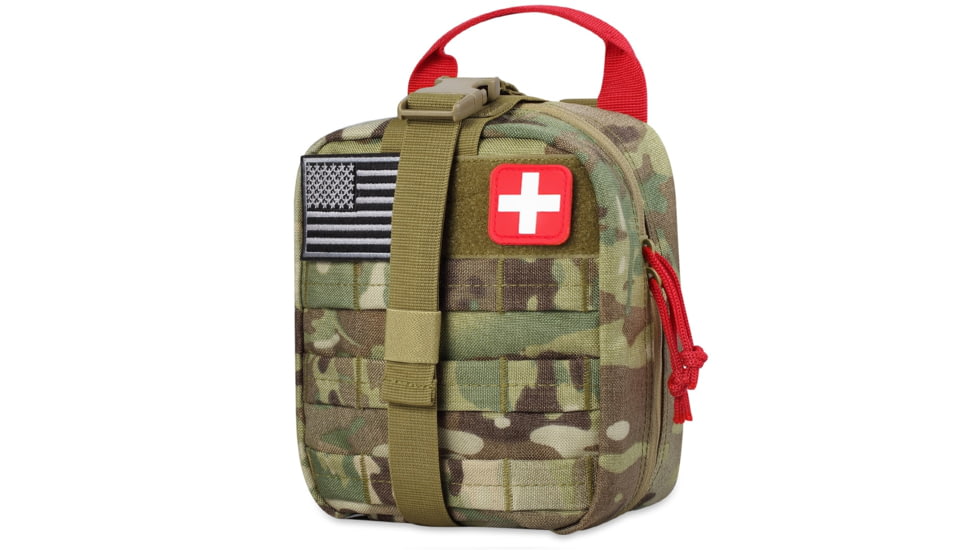 Krate Tactical Everlit Advanced Trauma Kit - Multi Camo, ELT-ATK-CAM-MLT
