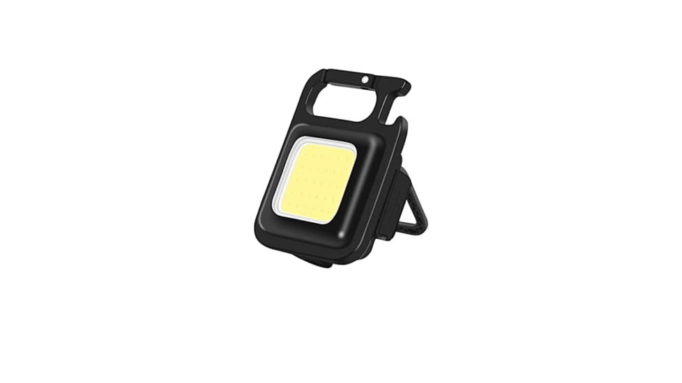 Krate Tactical POWERTAC COB LED Rechargeable Keychain Light, PTC-COB-KCL