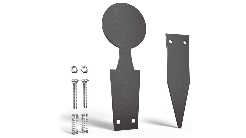 Krate Tactical Round - Deck of Cards - 3/8" AR500 Steel, KRT-AR500-375-DC-RND-KIT