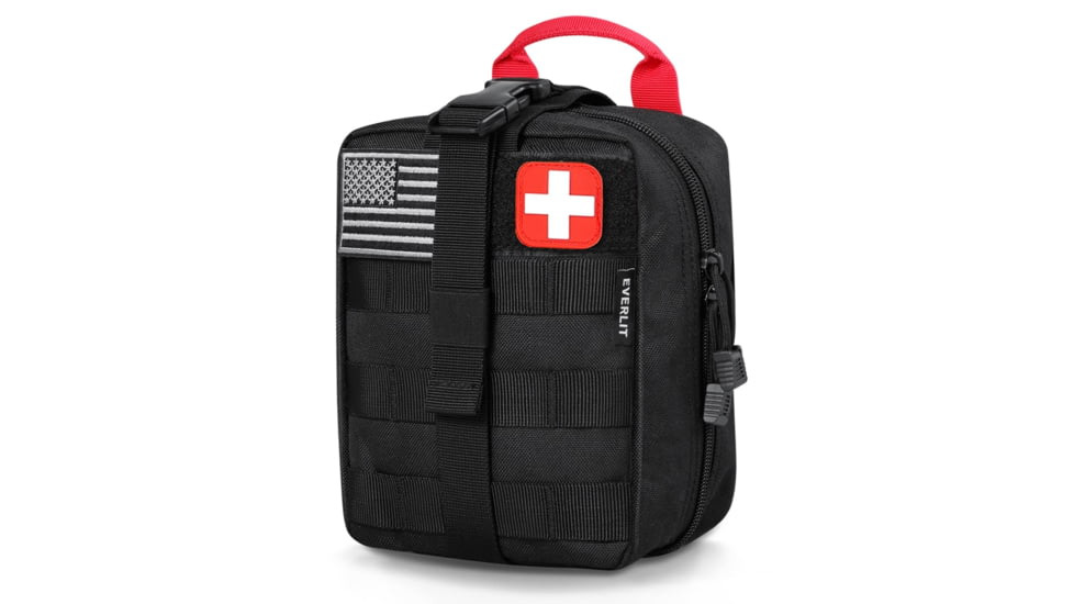 Krate Tactical Starter Trauma Kit - Black, ELT-STK-BLK