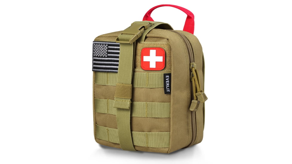 Krate Tactical Starter Trauma Kit - Coyote Brown, ELT-STK-CB