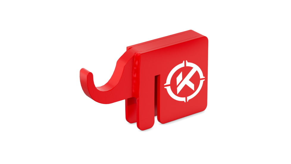 Krate Tactical T-Post Elephant Brackets, KRT-TPB-GOP-RED
