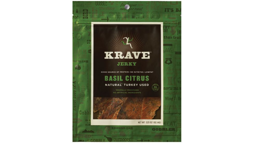 Krave  Jerky Citrus Turkey 3oz 00302