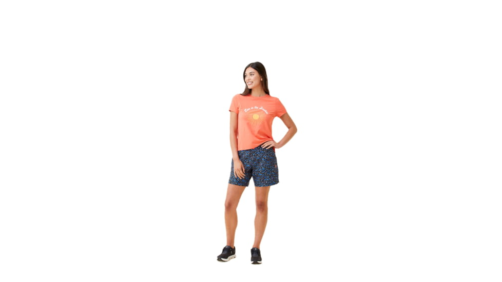 Krimson Klover Aila Solid Short Sleeve Tops - Womens, Live, Large, S23116P-681-L