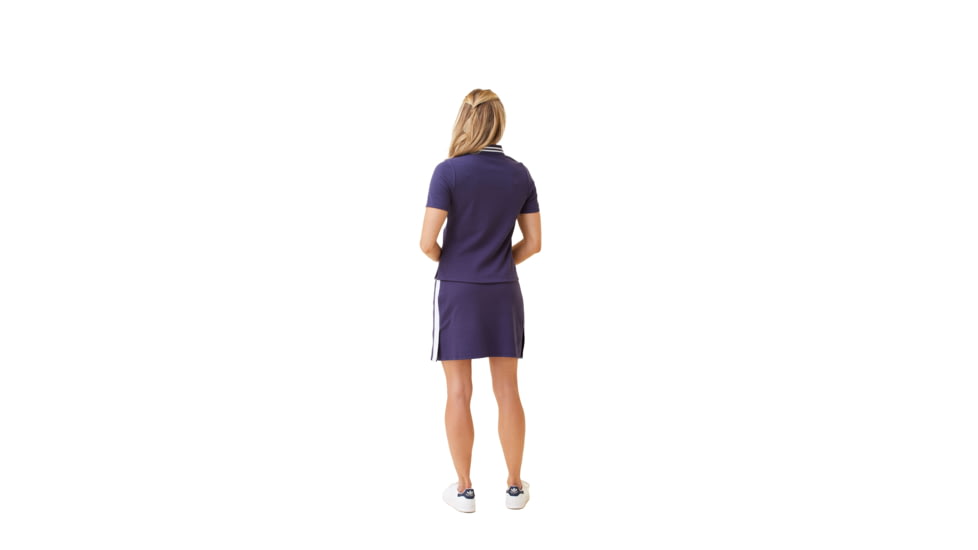 Krimson Klover Dina 1/4 Zip Polos - Womens, Indigo, Large, S23129-405-L