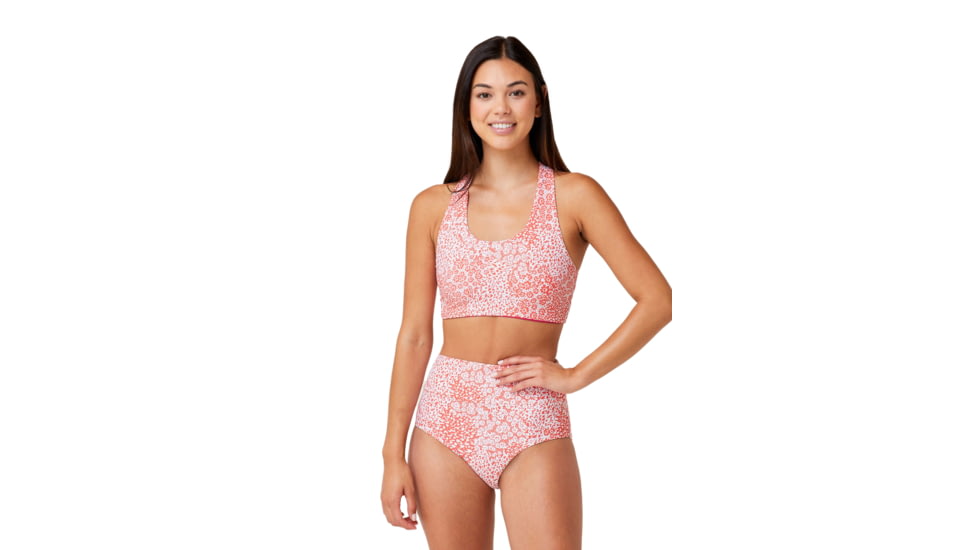 Krimson Klover Gabi Tops - Womens, Mtn Floral Coral, Extra Large, S23137-657-XL