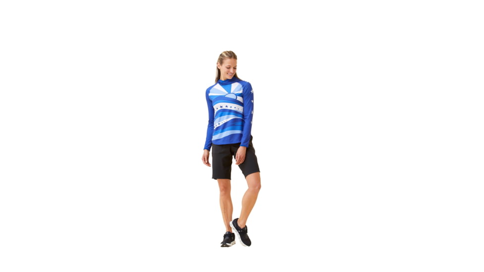 Krimson Klover Hallie Sunshirts - Womens, Sunset S. Blue, Medium, S23147-695-M