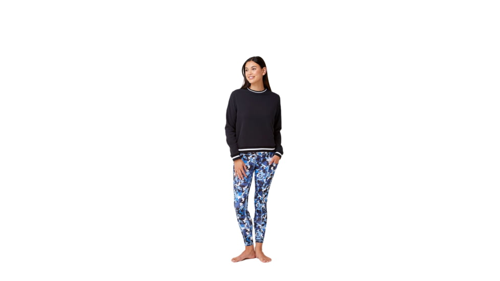 Krimson Klover Holly Crewneck Sweaters - Womens, Black, Extra Large, S23155S-001-XL