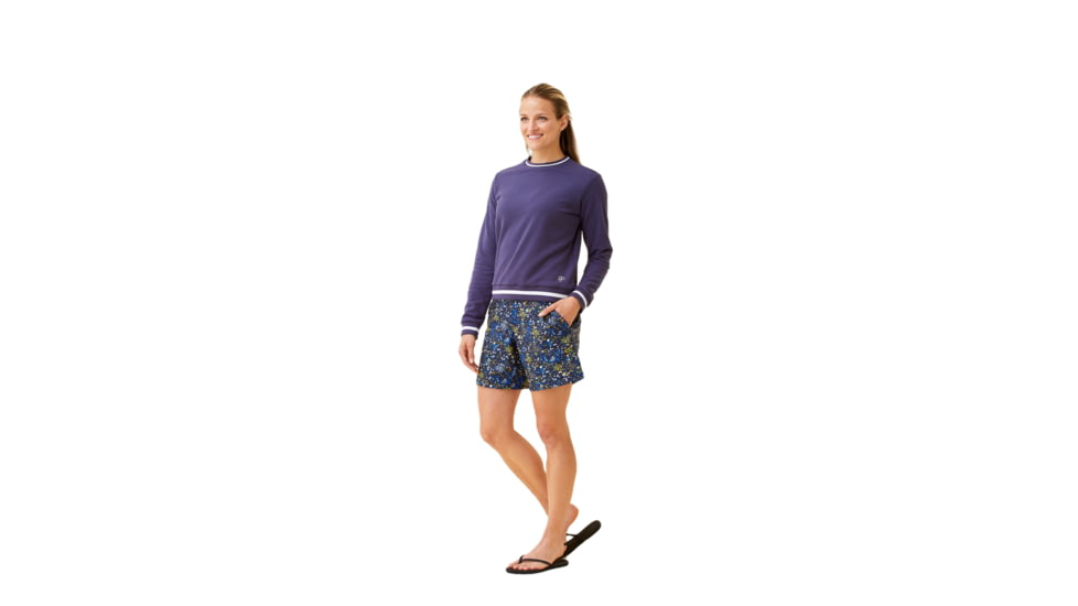 Krimson Klover Holly Crewneck Sweaters - Womens, Indigo, Small, S23155S-405-S