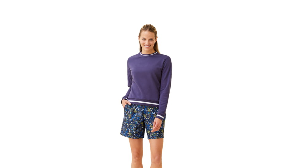 Krimson Klover Holly Crewneck Sweaters - Womens, Indigo, Small, S23155S-405-S
