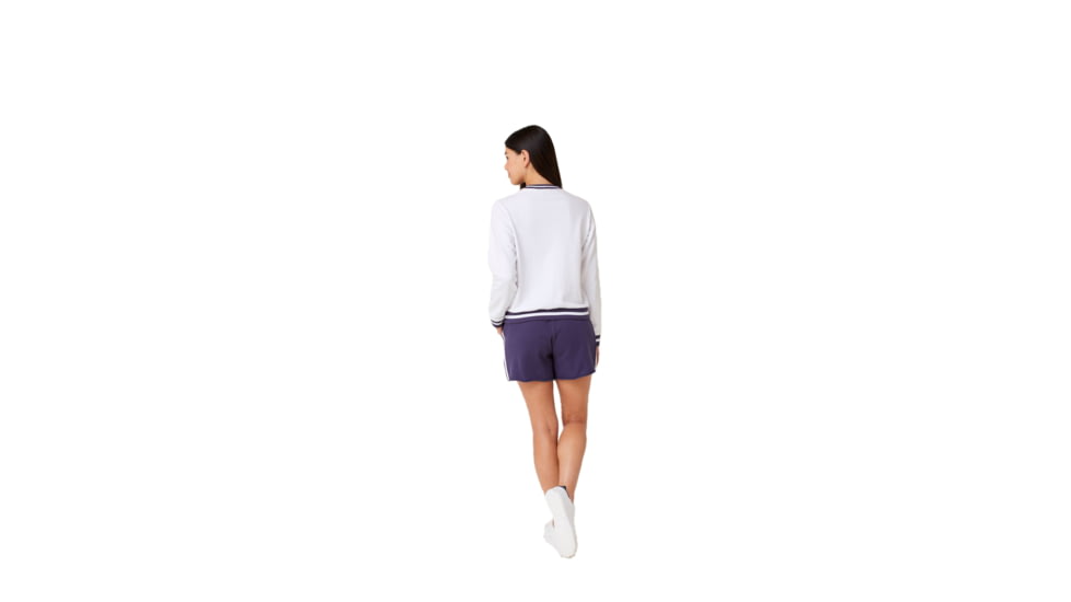 Krimson Klover Holly Crewneck Sweaters - Womens, Landscape S. Blue, Large, S23155P-668-L